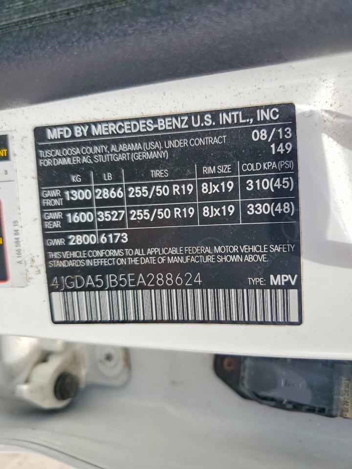 2014 MERCEDES-BENZ M-CLASS
