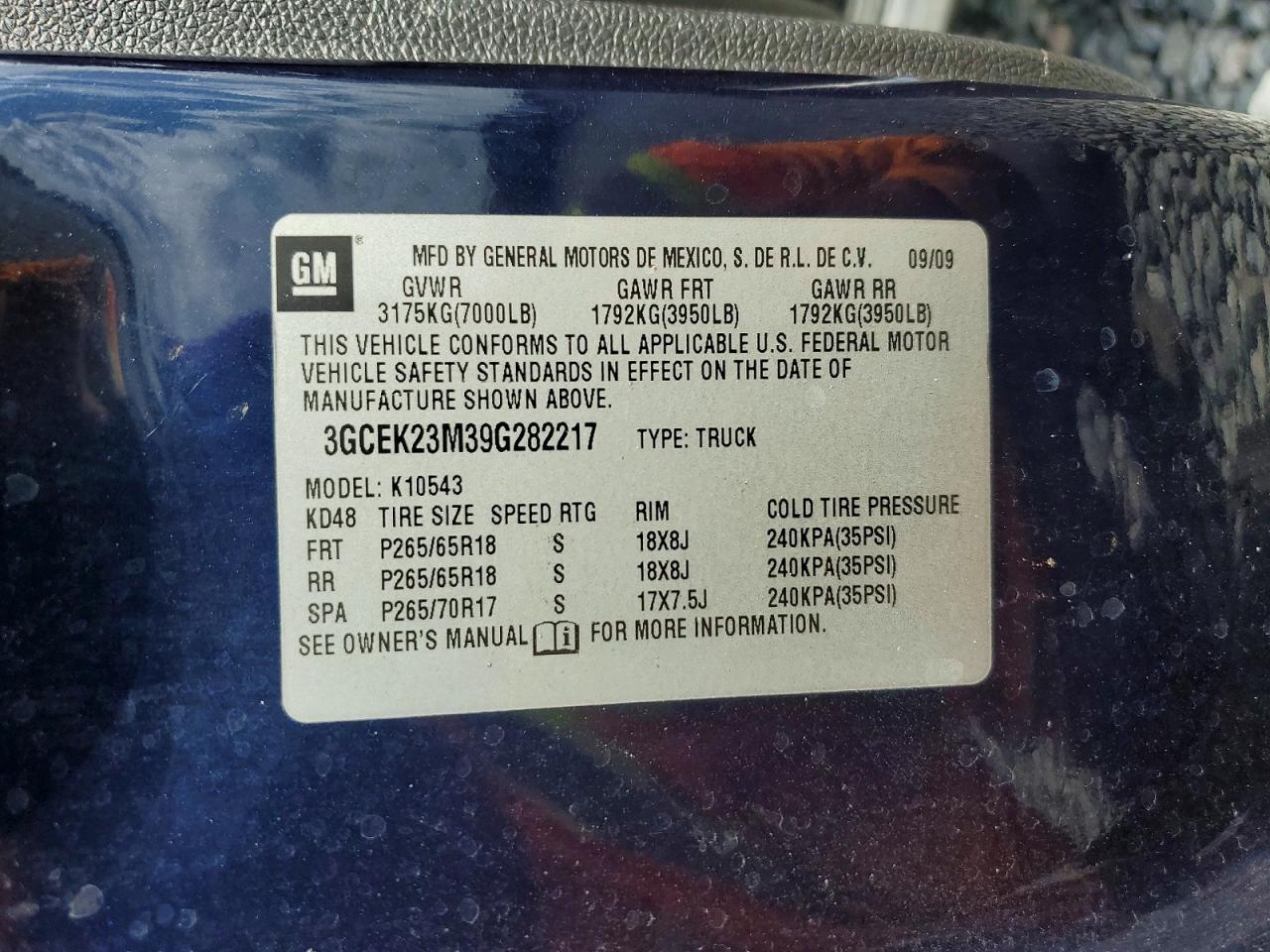 2009 CHEVROLET SILVERADO