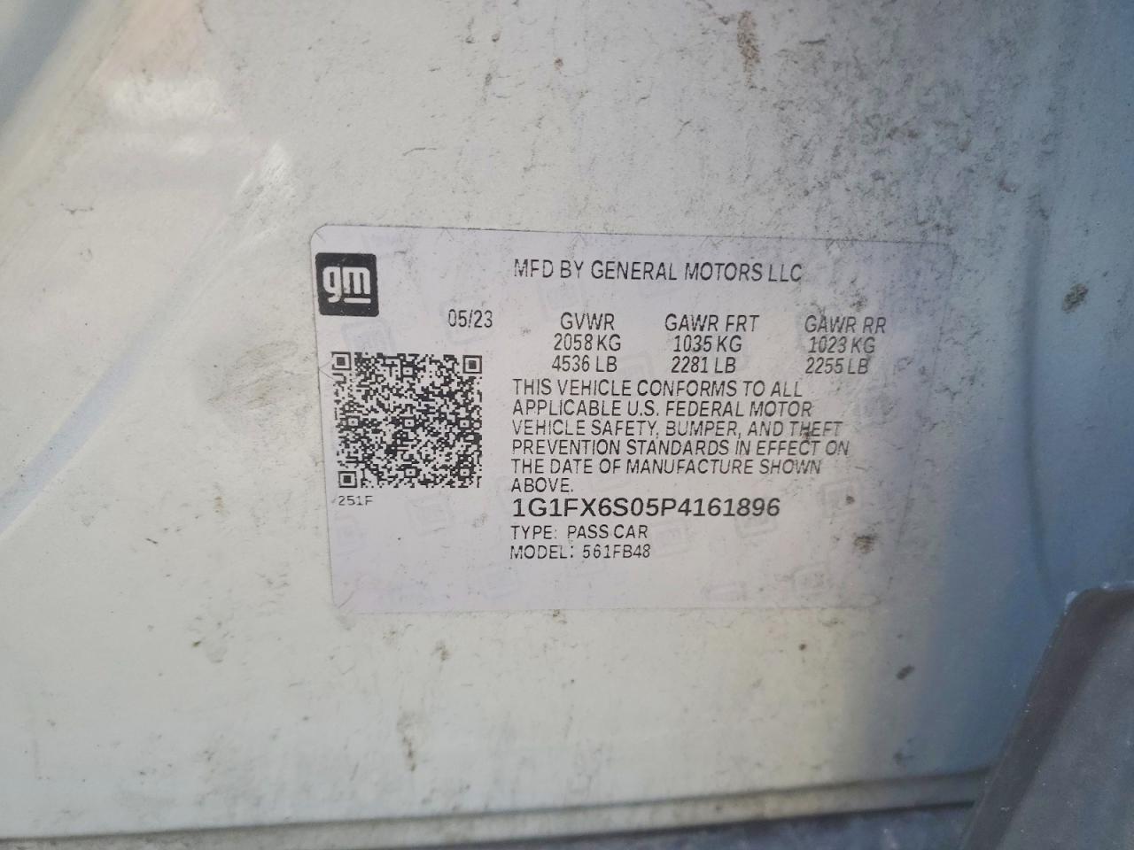 2023 CHEVROLET BOLT