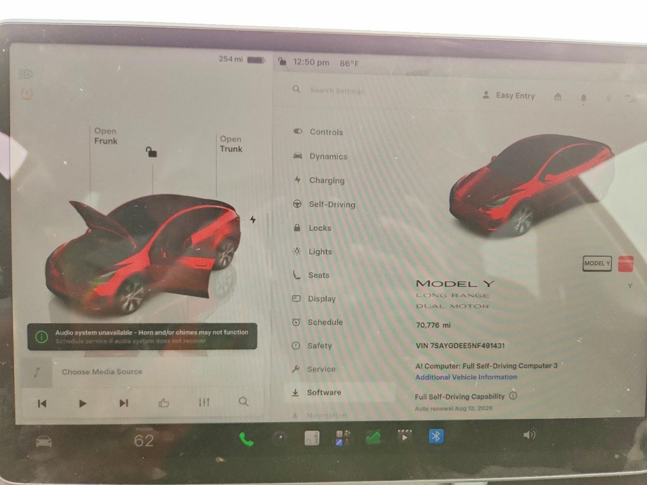 2022 TESLA MODEL Y