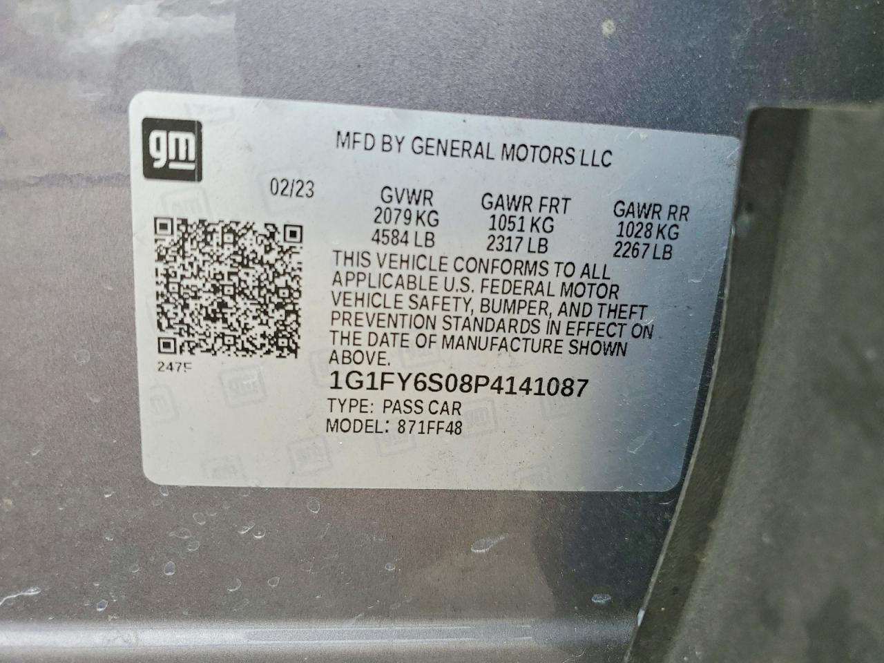 2023 CHEVROLET BOLT
