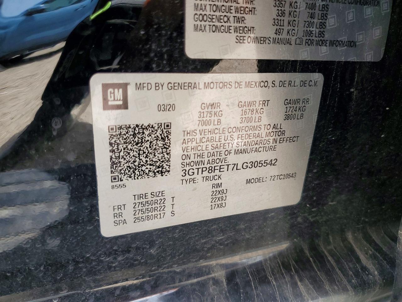 2020 GMC SIERRA