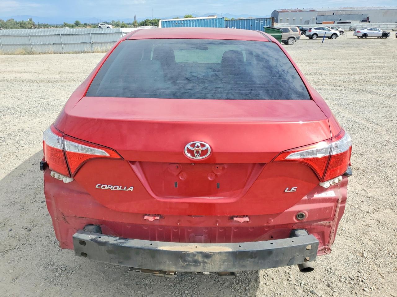 2016 TOYOTA COROLLA