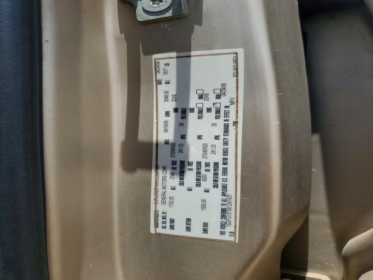2006 GMC SAVANA