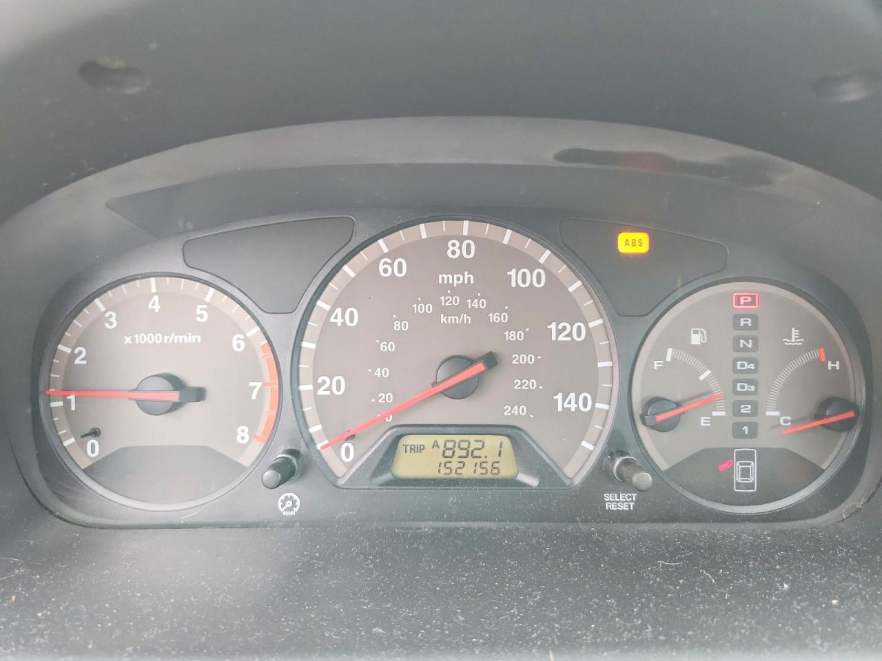 2001 HONDA ACCORD