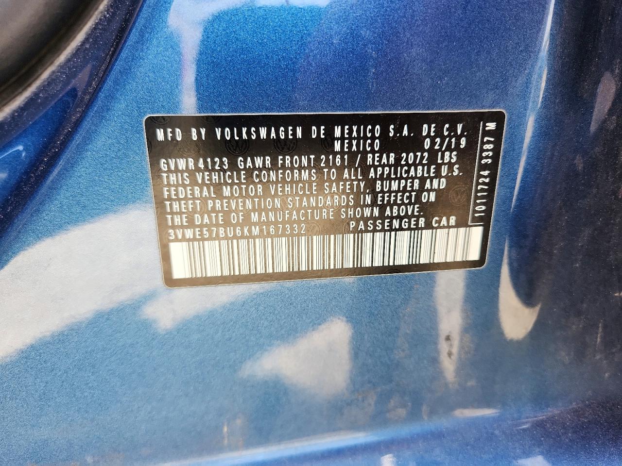 2019 VOLKSWAGEN JETTA
