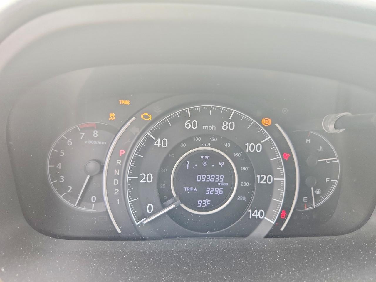 2012 HONDA CRV