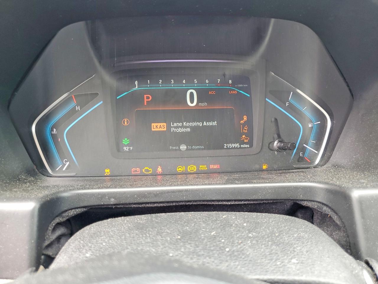 2019 HONDA ODYSSEY
