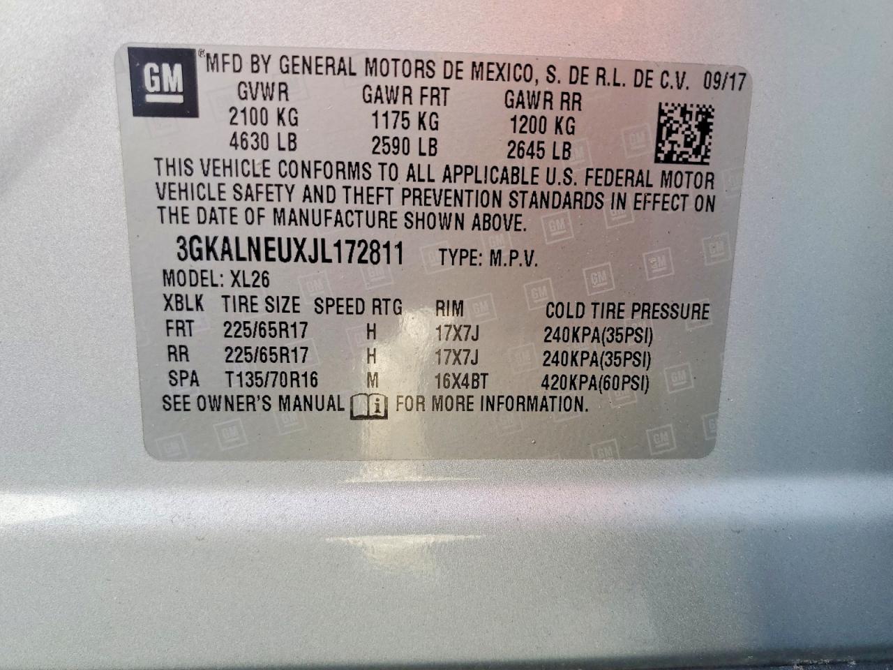 2018 GMC TERRAIN