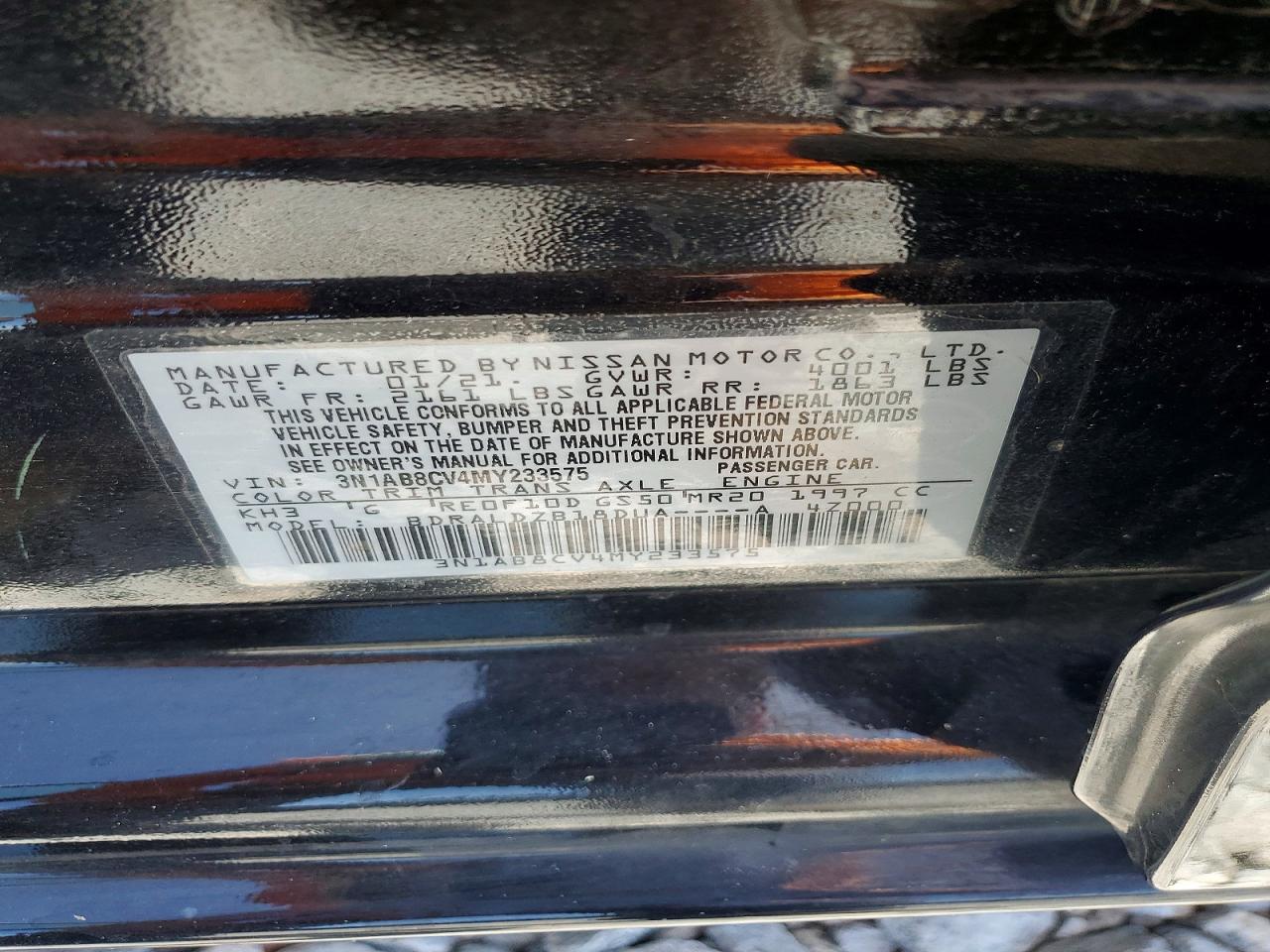 2021 NISSAN SENTRA