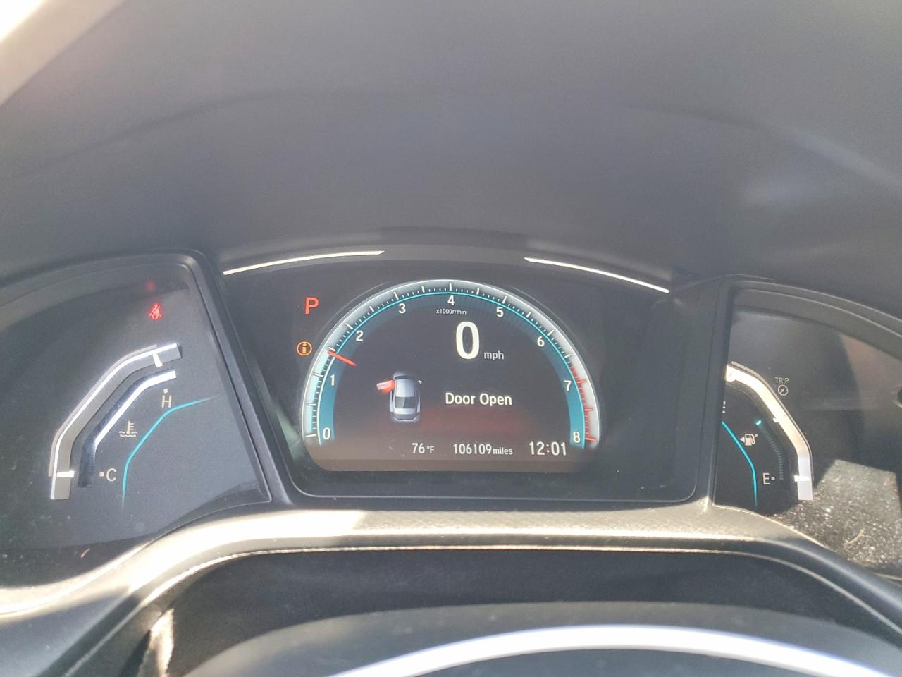 2019 HONDA CIVIC