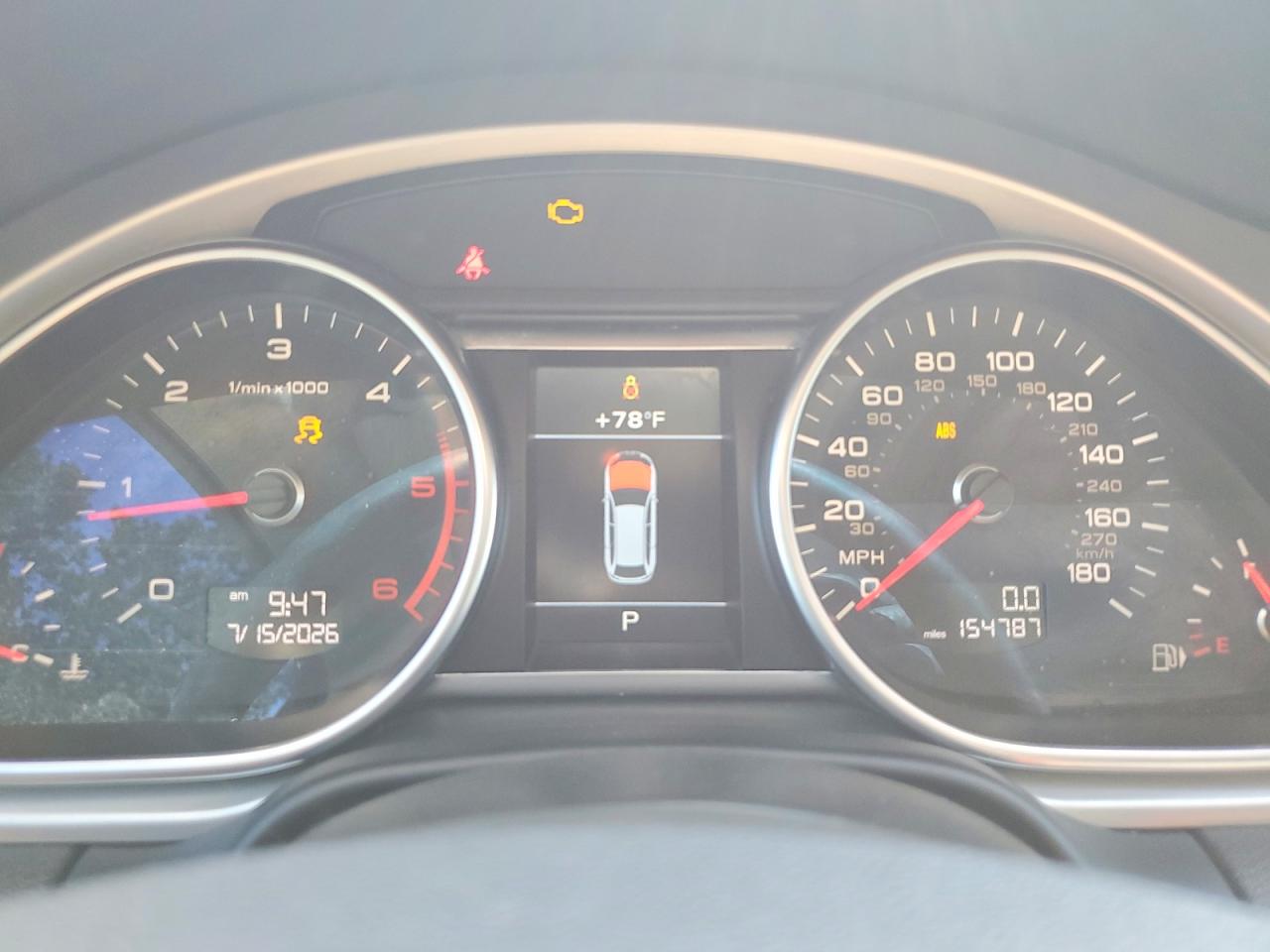 2012 AUDI Q7