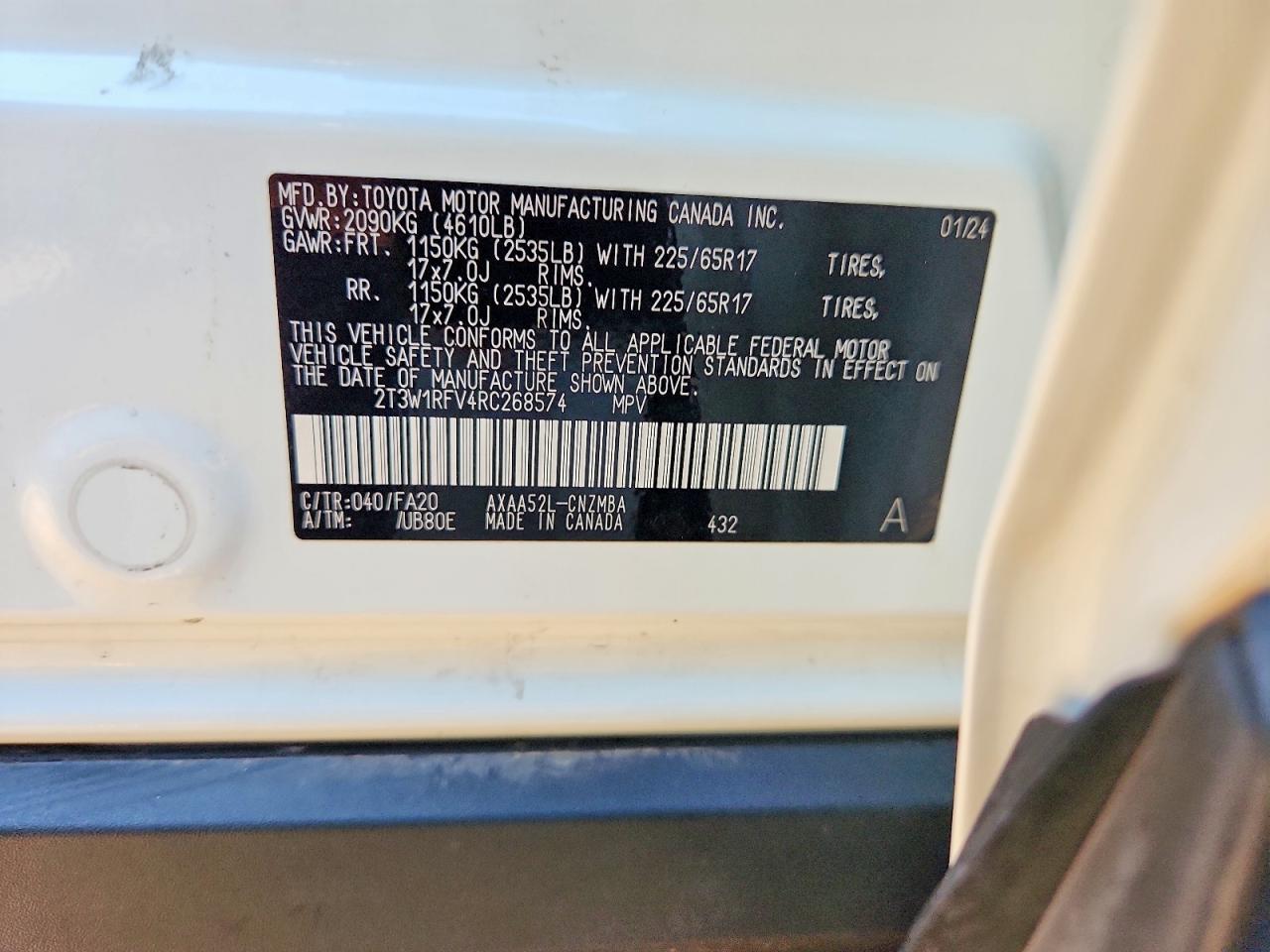 2024 TOYOTA RAV4