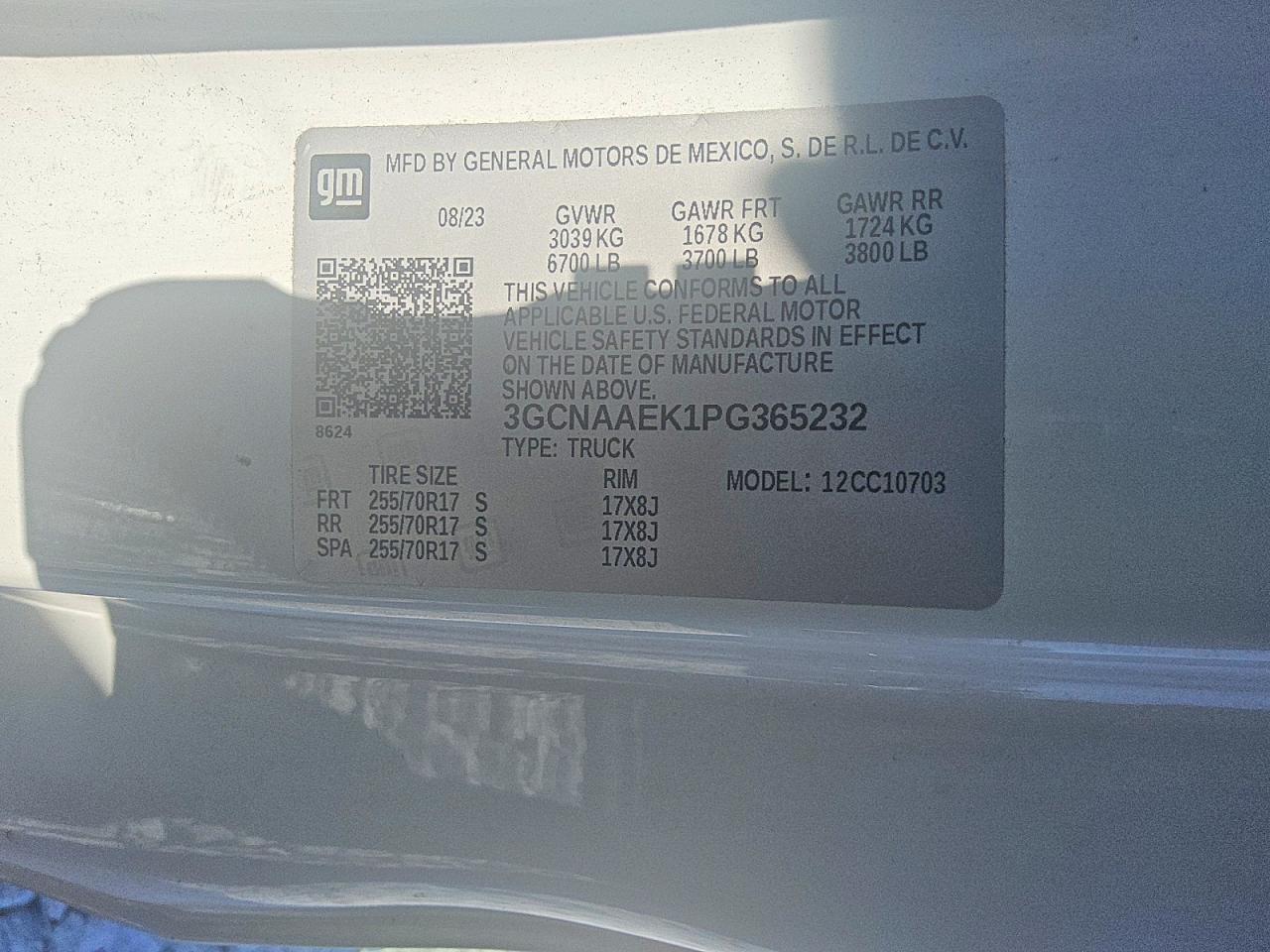 2023 CHEVROLET SILVERADO