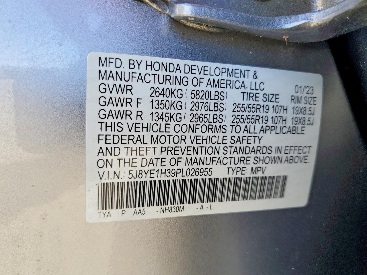 2023 ACURA MDX