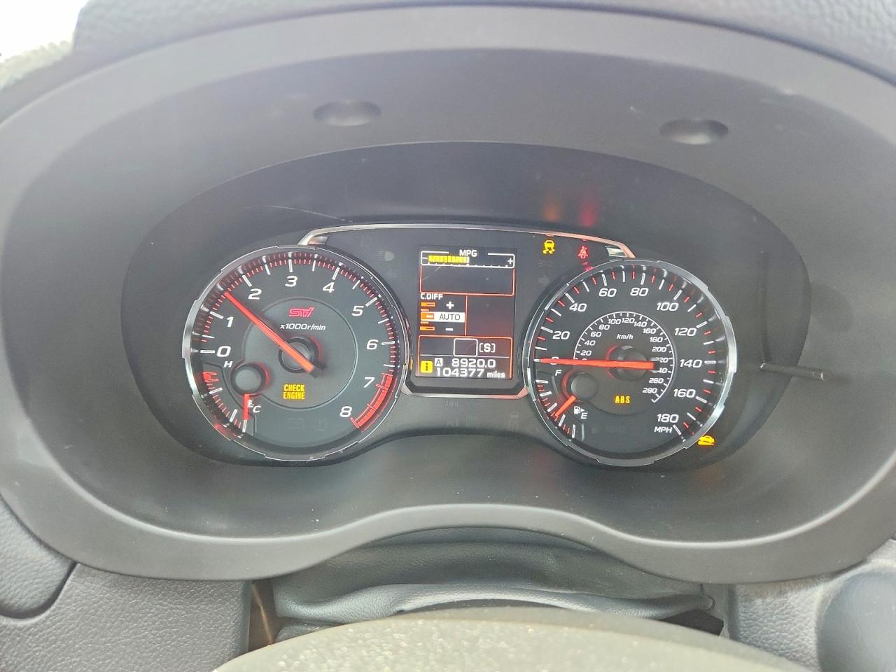 2020 SUBARU WRX