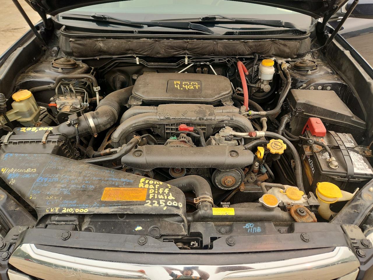 2012 SUBARU OUTBACK