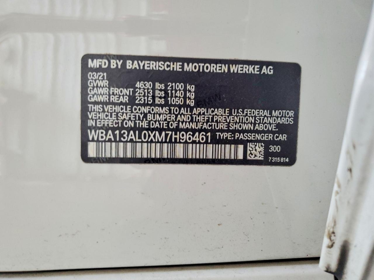2021 BMW M2