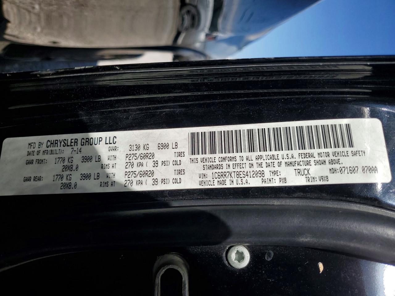 2014 RAM 1500