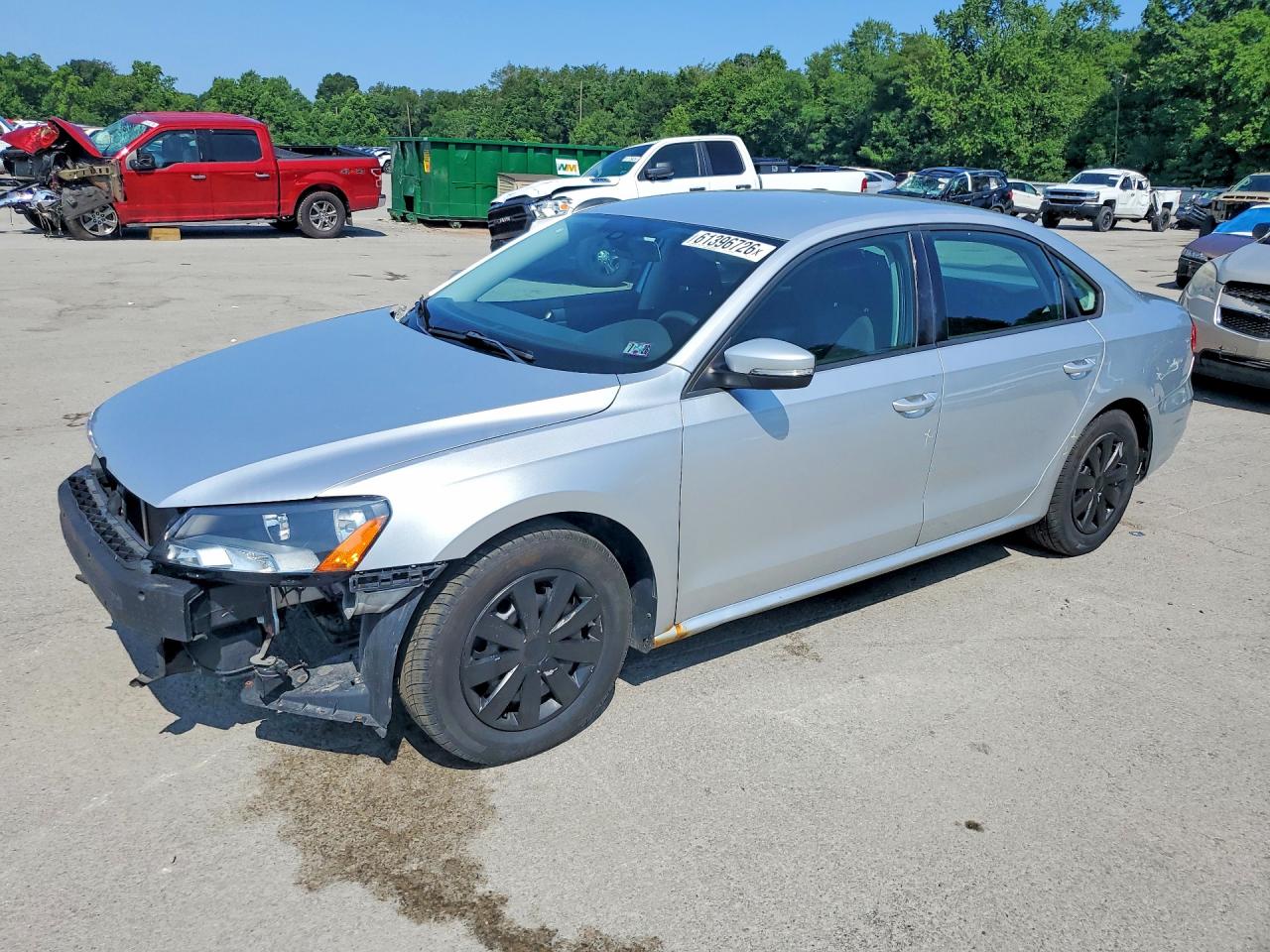 2013 VOLKSWAGEN PASSAT