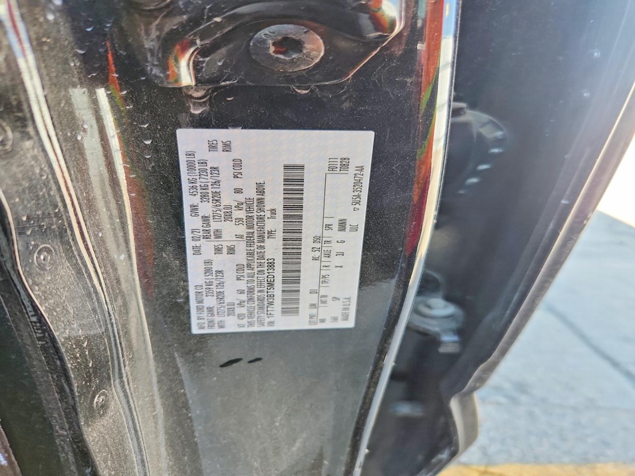 2021 FORD F350