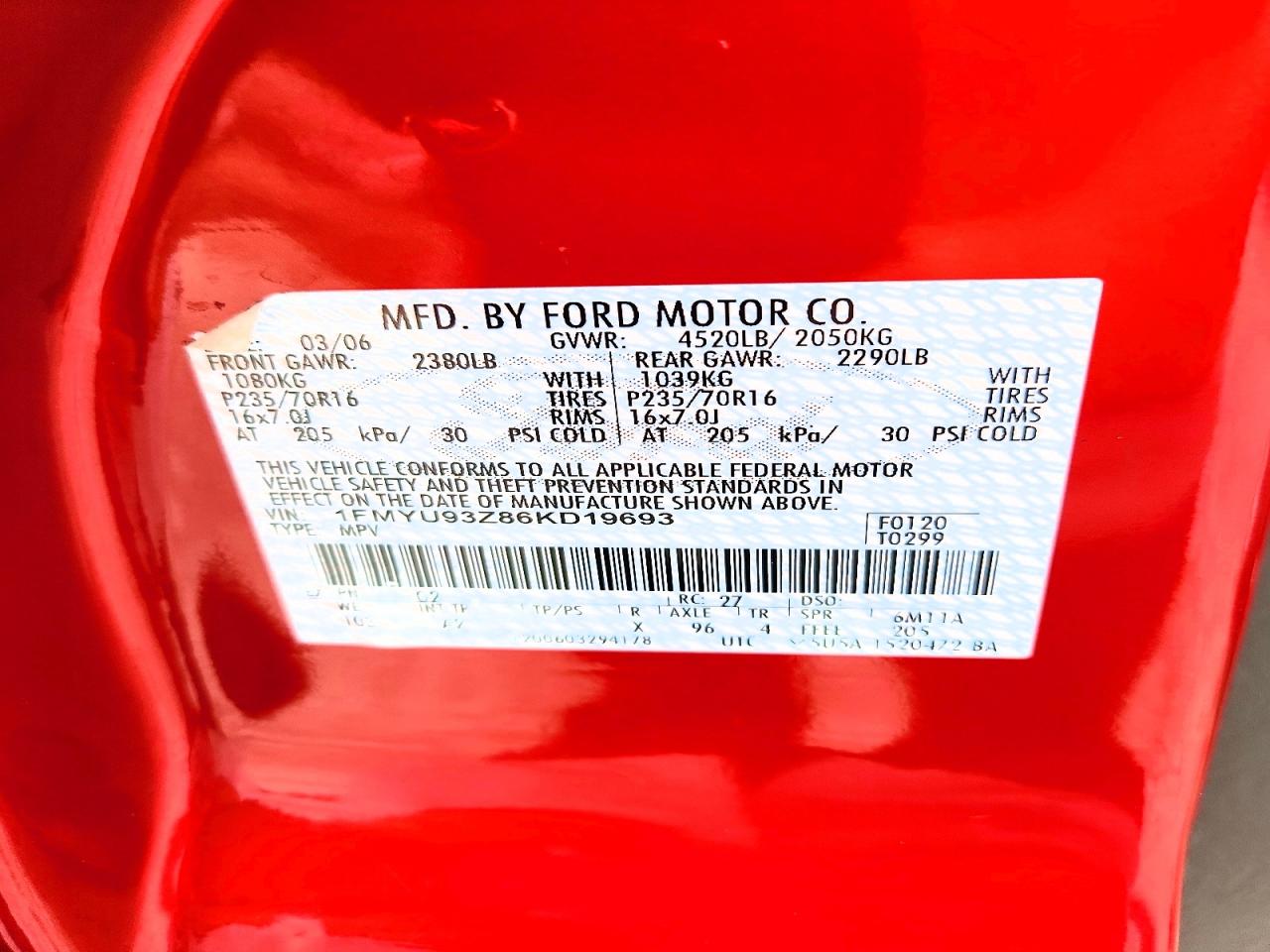 2006 FORD ESCAPE