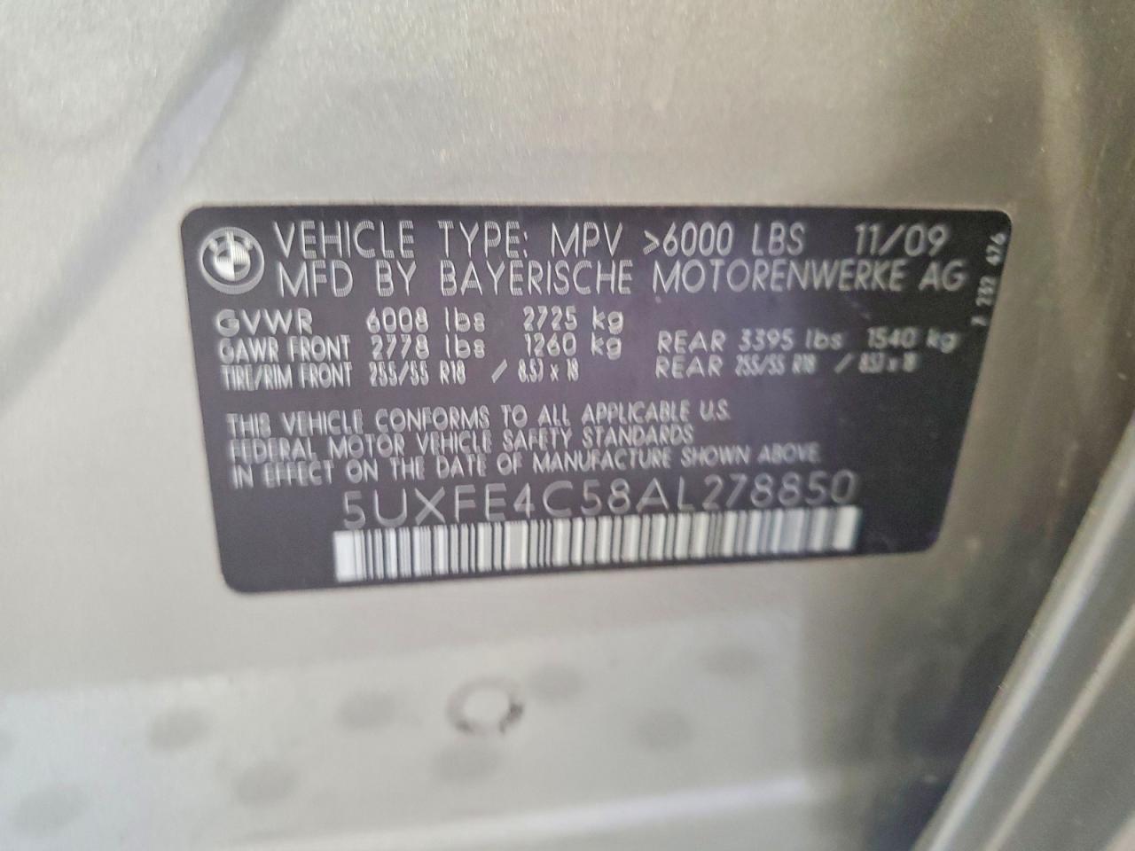 2010 BMW X5
