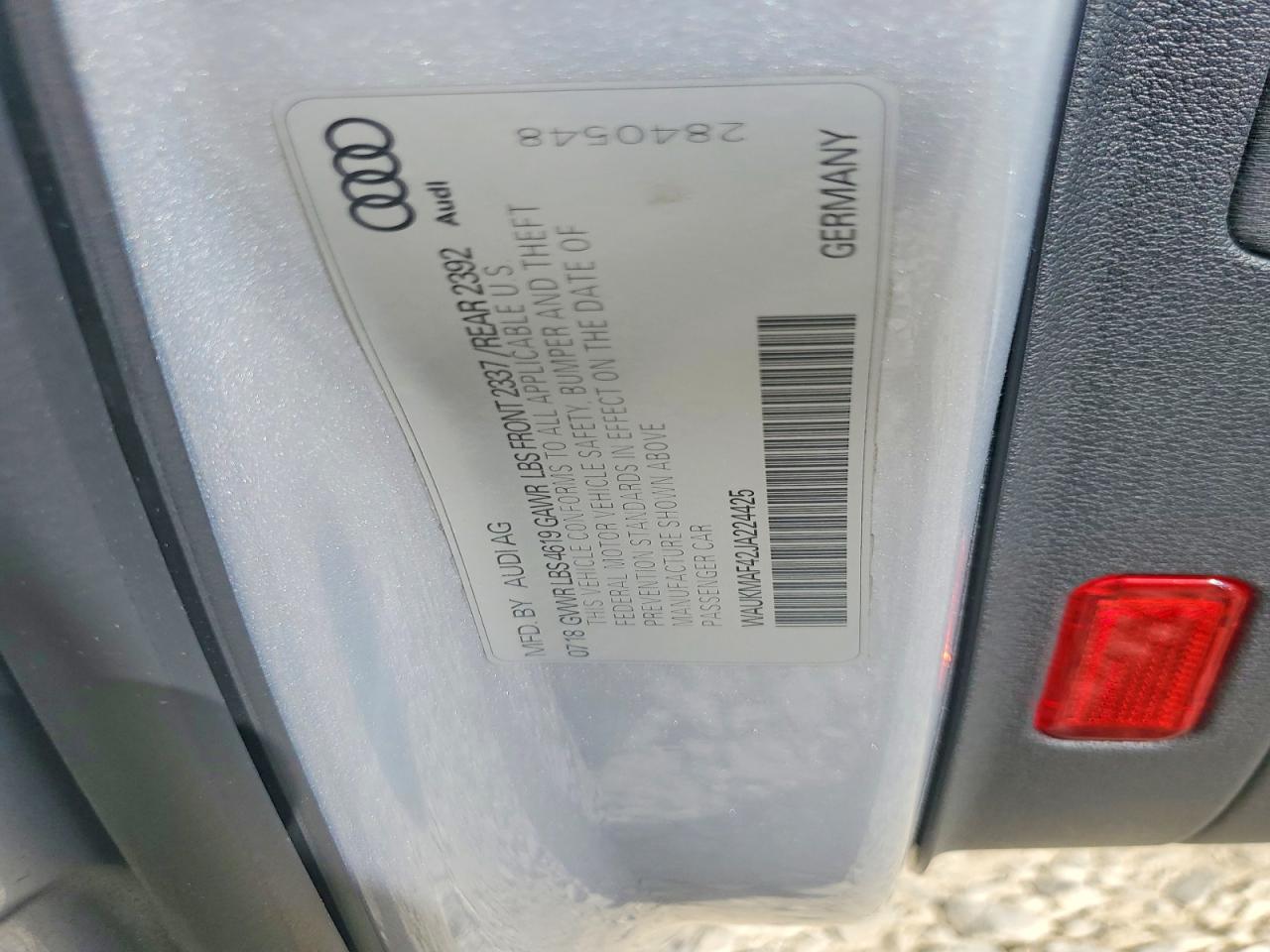 2018 AUDI A4