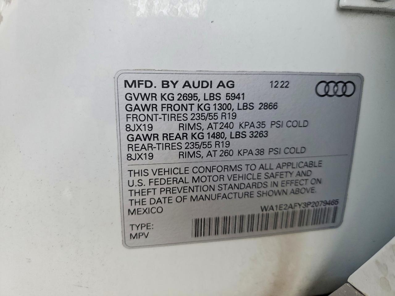 2023 AUDI Q5