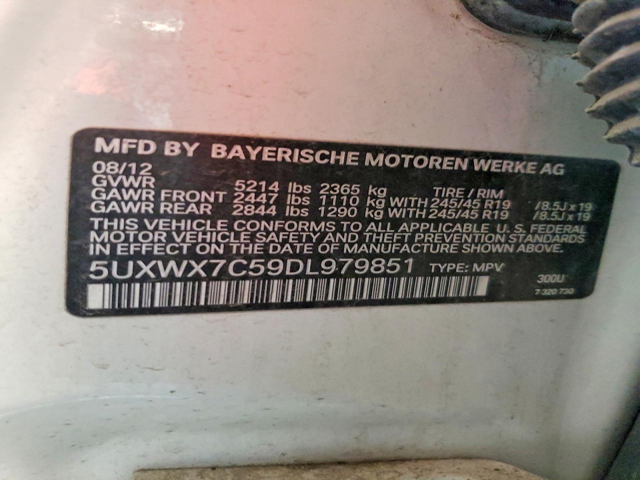 2013 BMW X3