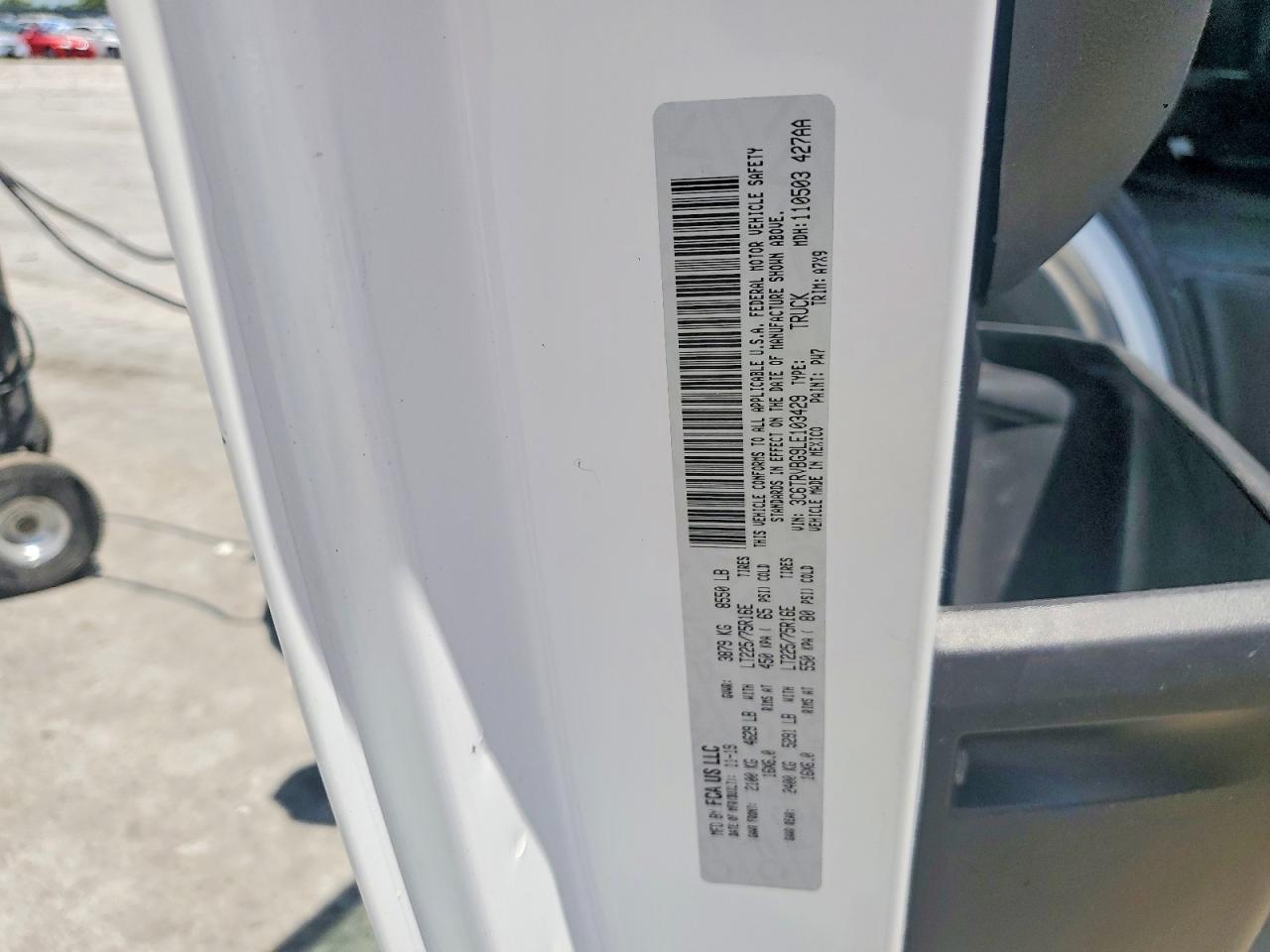 2020 RAM PROMASTER
