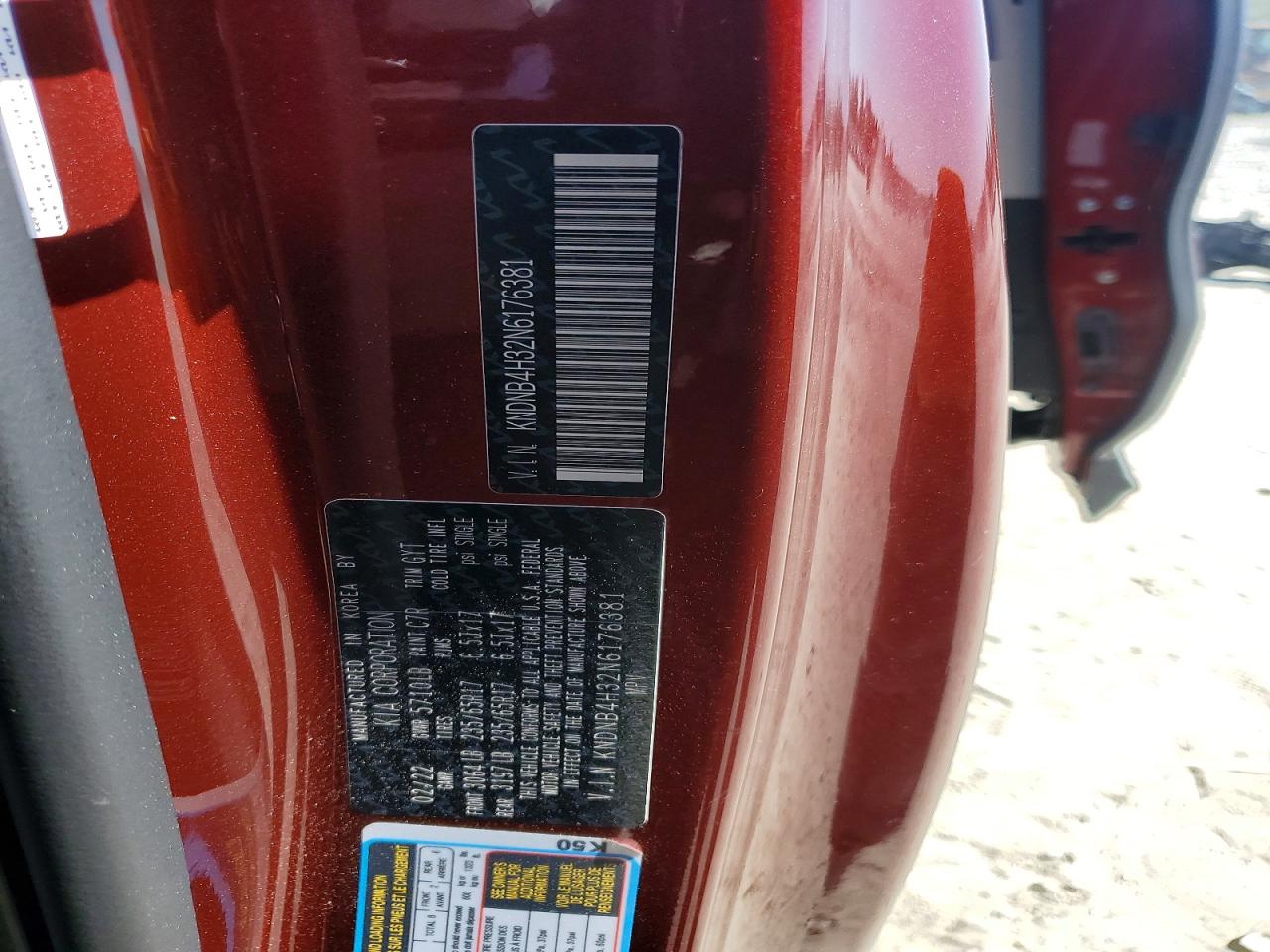 2022 KIA ALL OTHER