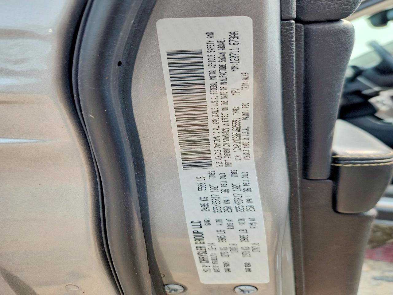 2015 JEEP GRAND CHER