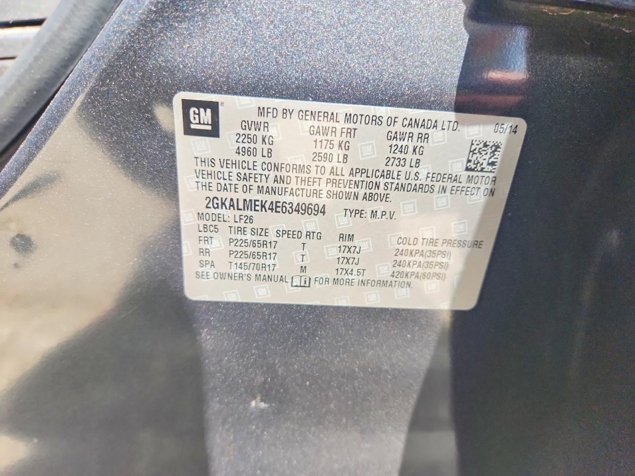 2014 GMC TERRAIN
