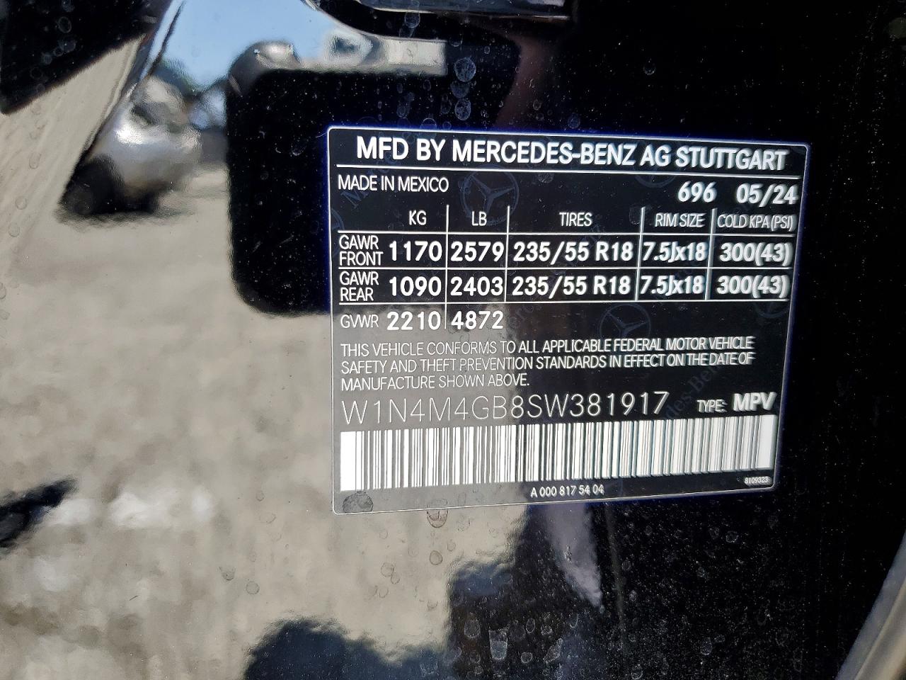 2025 MERCEDES-BENZ GLB-CLASS