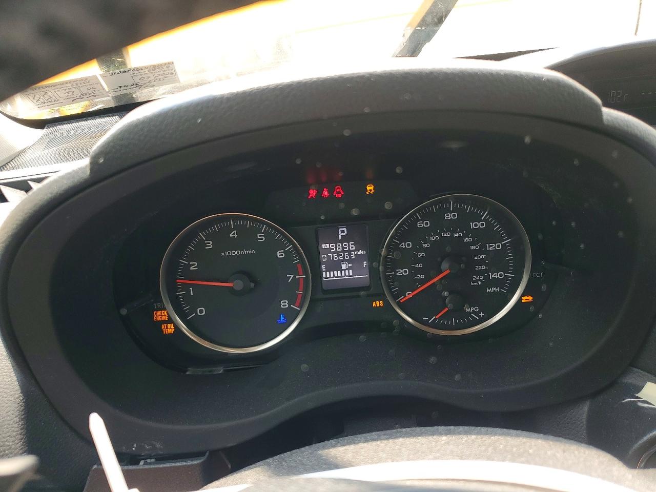 2015 SUBARU XV