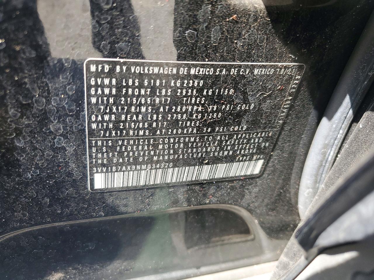 2022 VOLKSWAGEN TIGUAN
