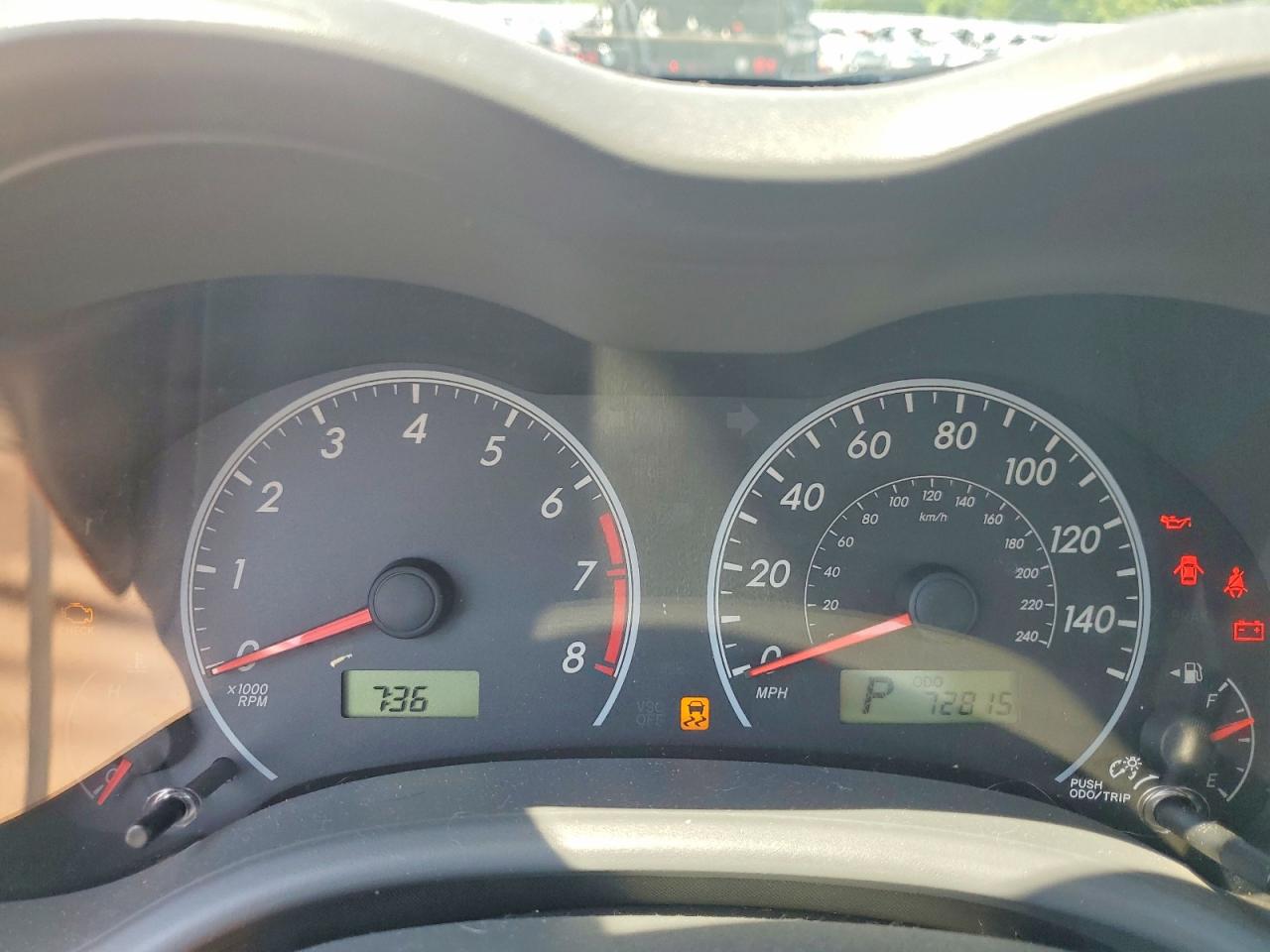 2009 TOYOTA COROLLA