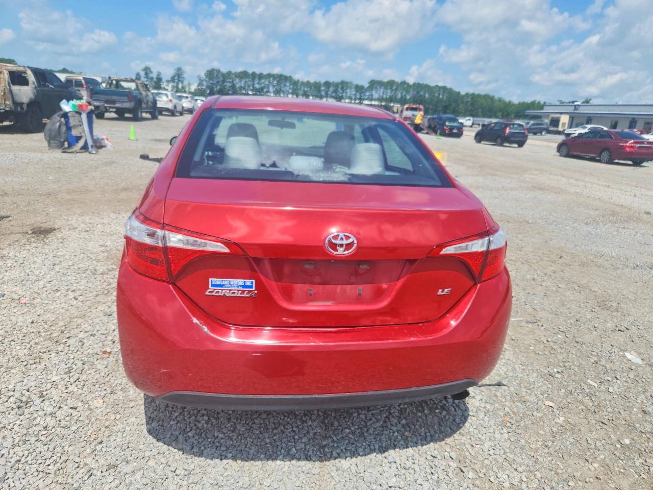 2015 TOYOTA COROLLA