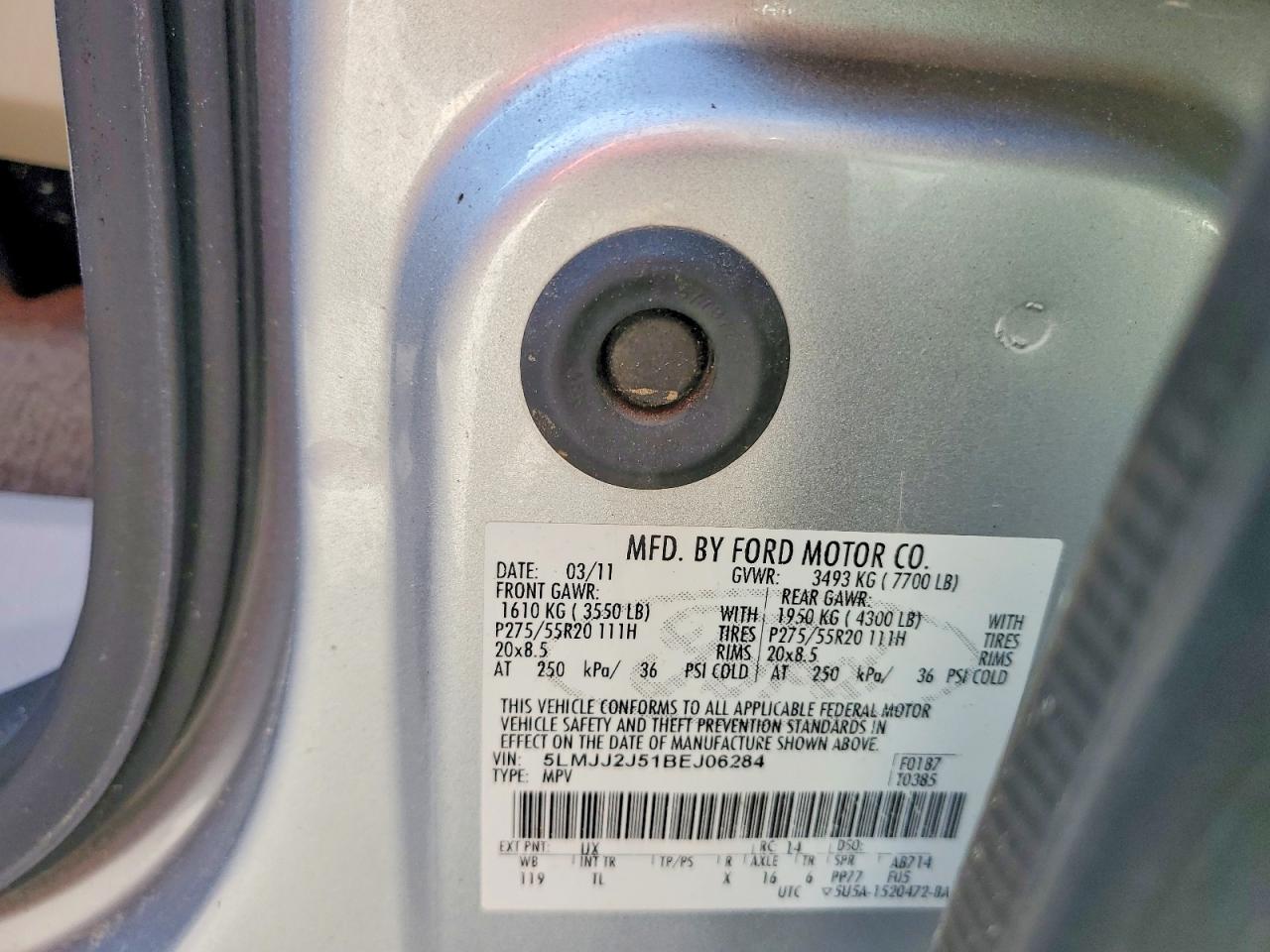 2011 LINCOLN NAVIGATOR