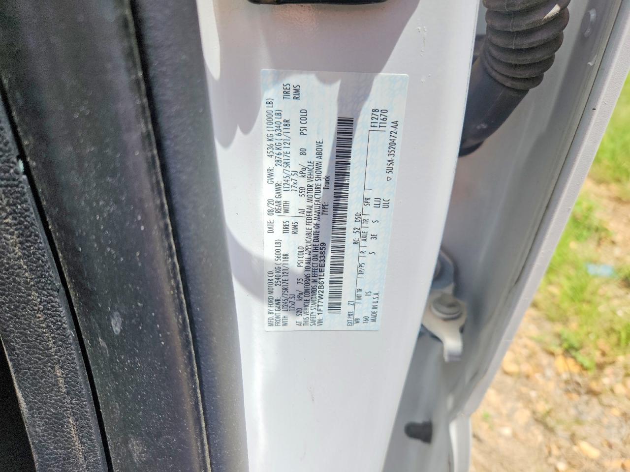 2020 FORD F250