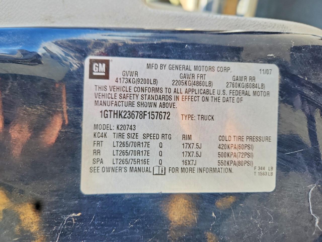 2008 GMC SIERRA