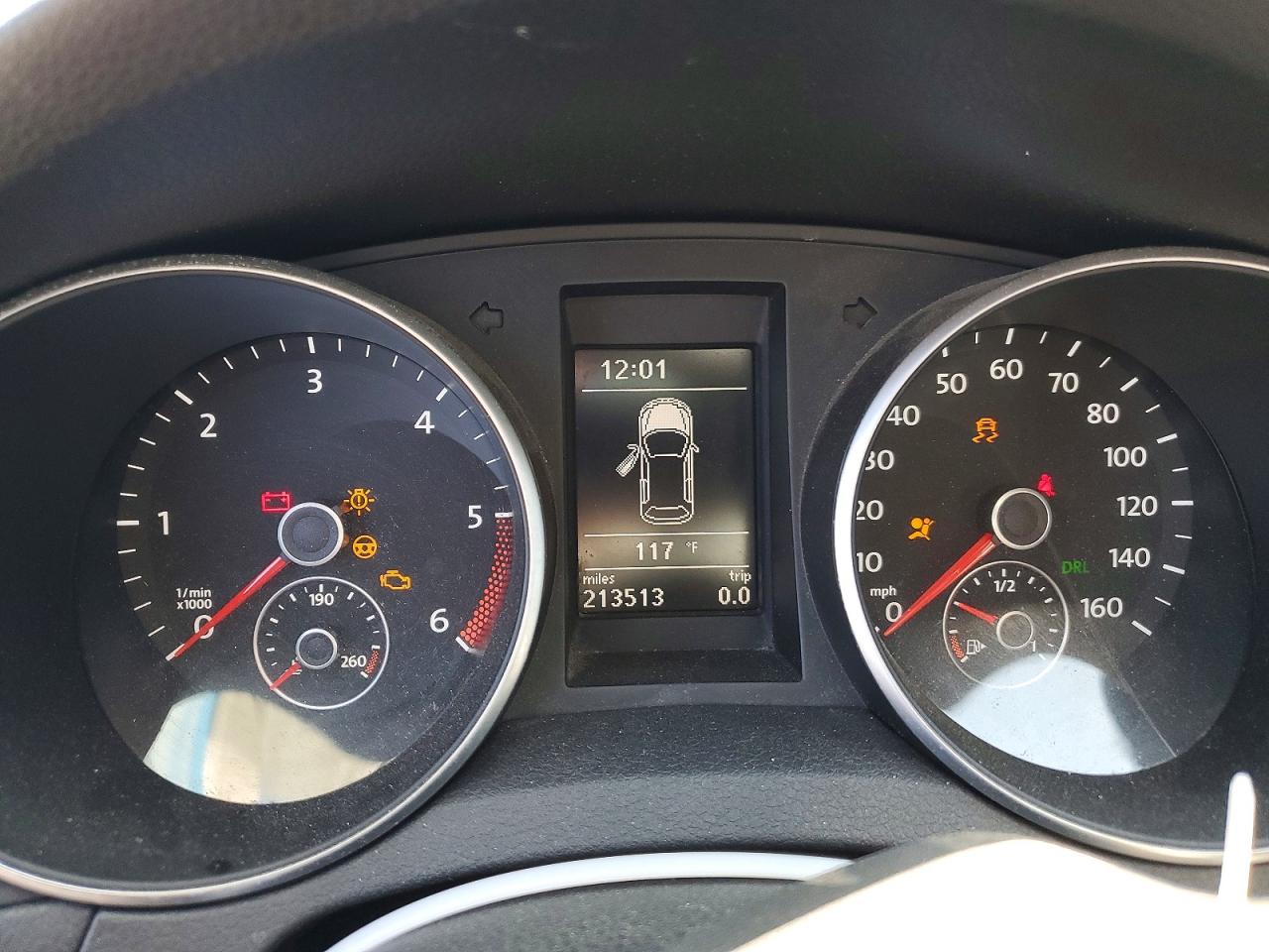2012 VOLKSWAGEN GOLF