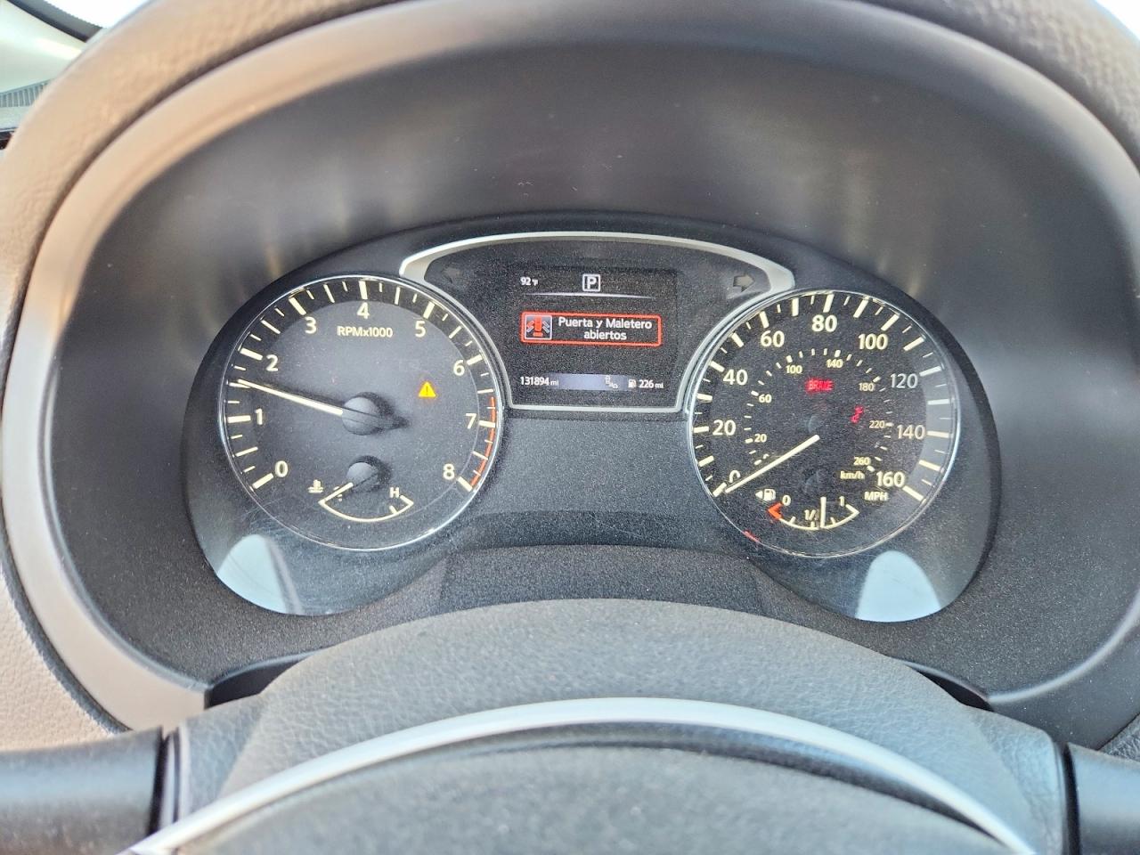 2016 NISSAN ALTIMA