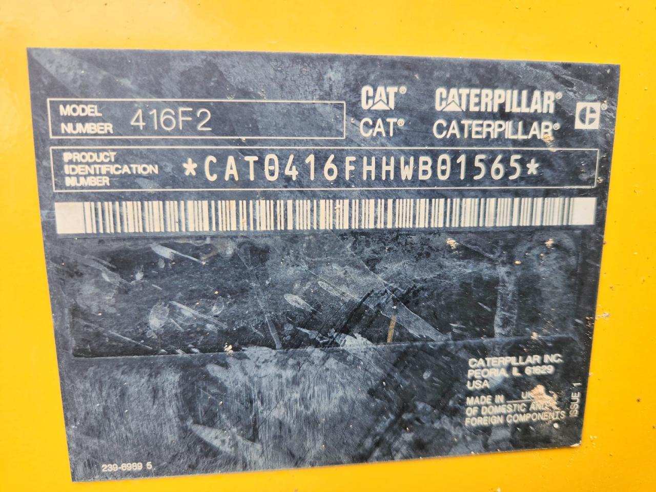 2018 CATERPILLAR ALL Models