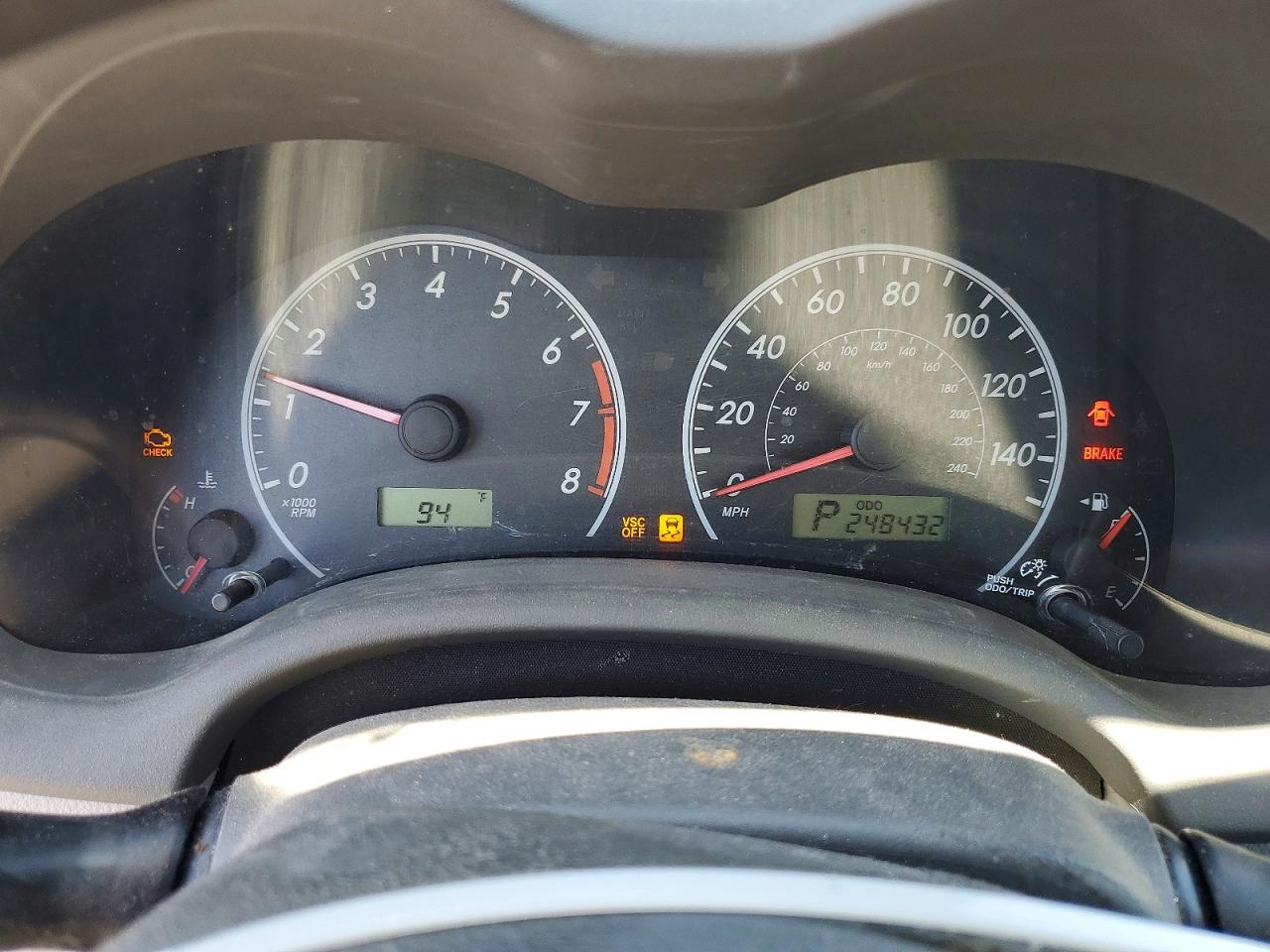 2010 TOYOTA COROLLA
