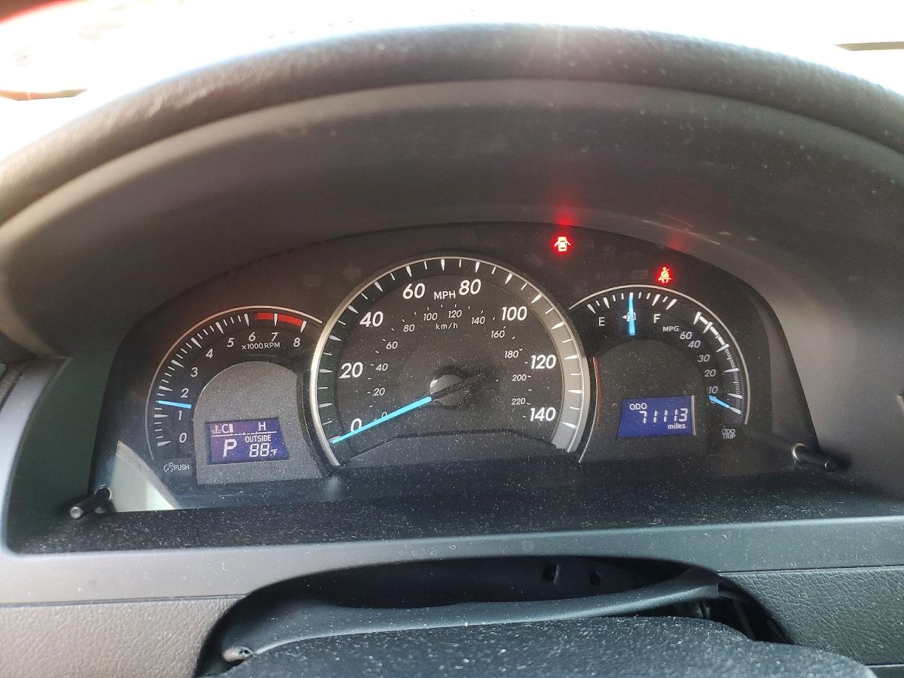 2012 TOYOTA CAMRY