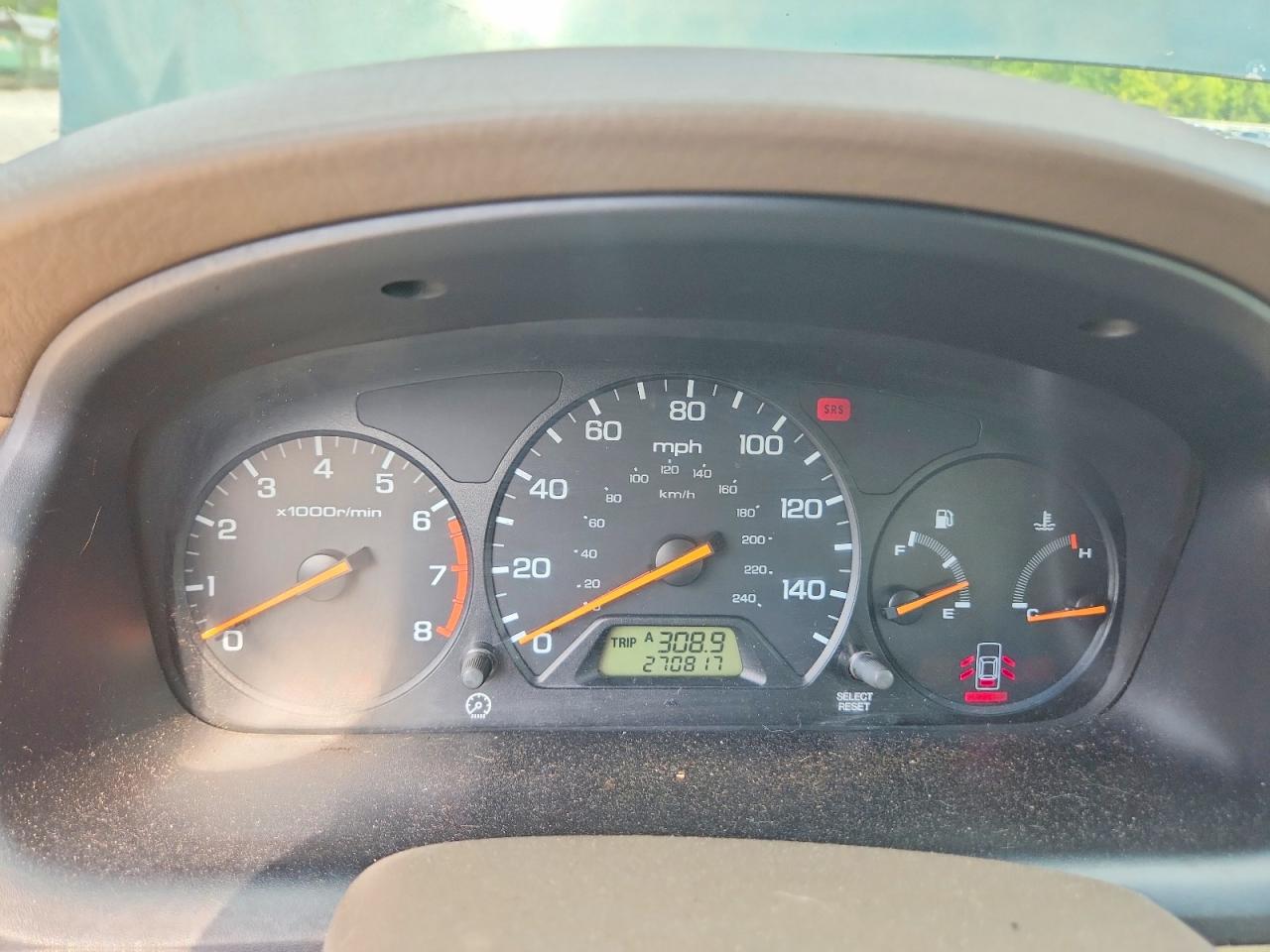 2001 HONDA ACCORD