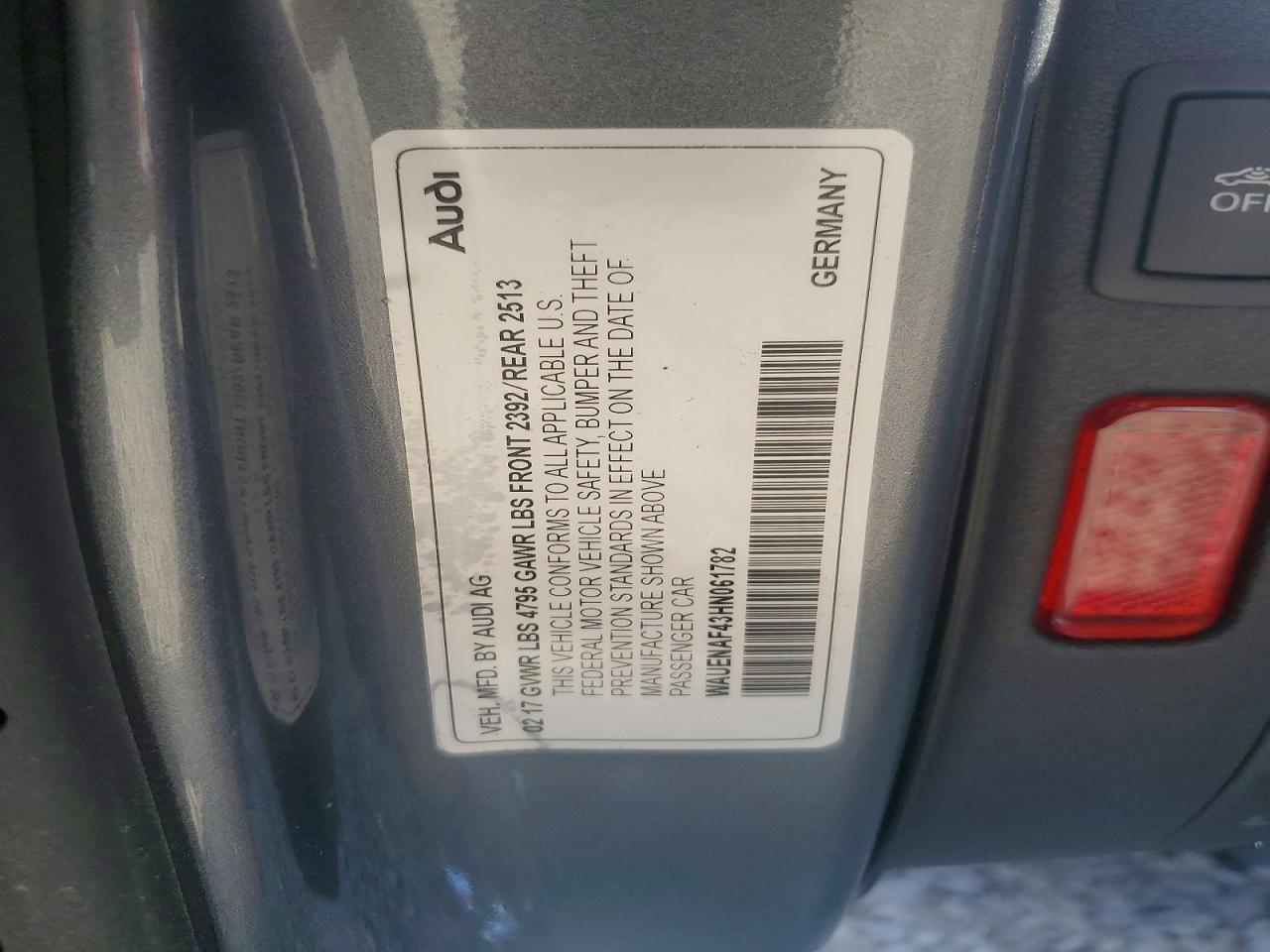 2017 AUDI A4
