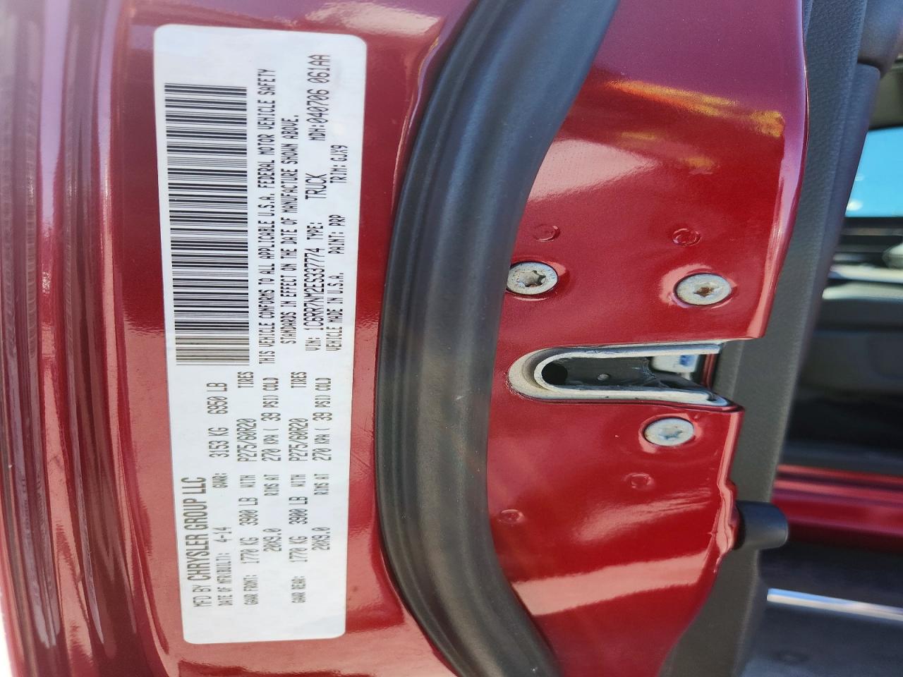 2014 RAM 1500